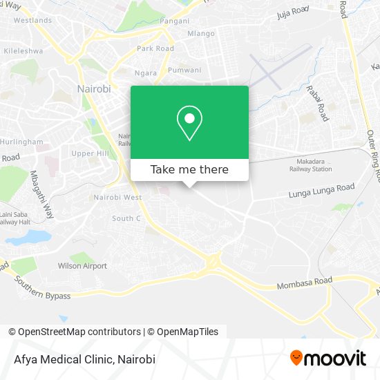 Afya Medical Clinic map
