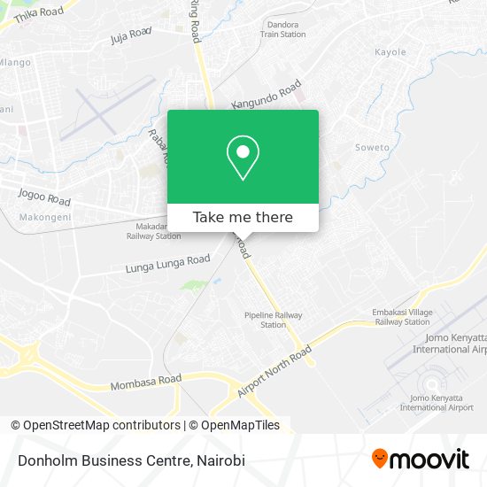 Donholm Business Centre map