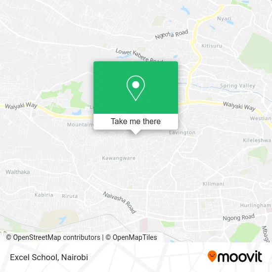Excel School map
