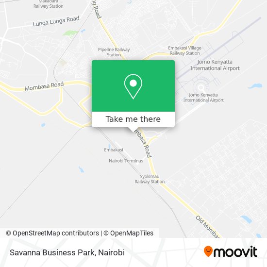 Savanna Business Park map