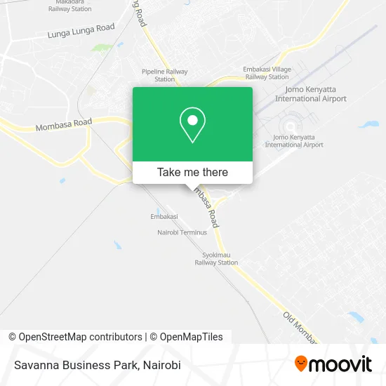 Savanna Business Park map