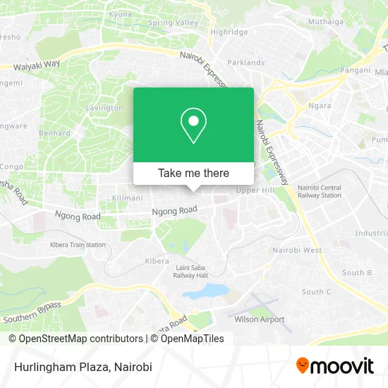 Hurlingham Plaza map