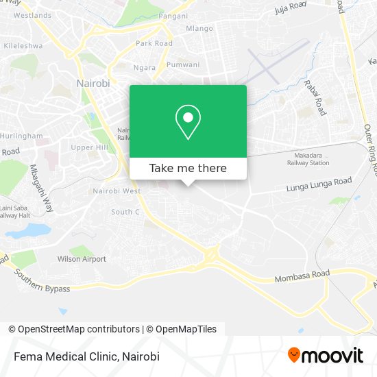 Fema Medical Clinic map