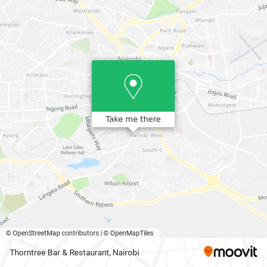 Thorntree Bar & Restaurant map