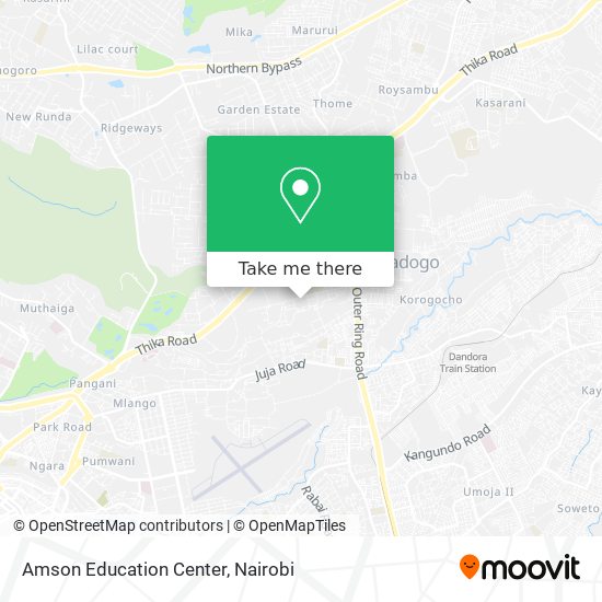 Amson Education Center map