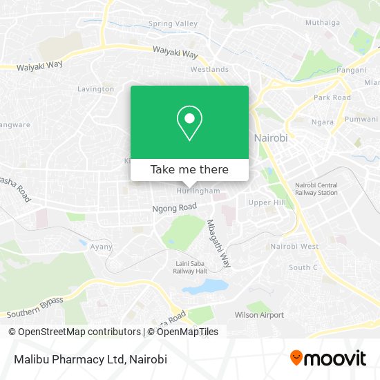 Malibu Pharmacy Ltd map