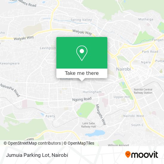 Jumuia Parking Lot map