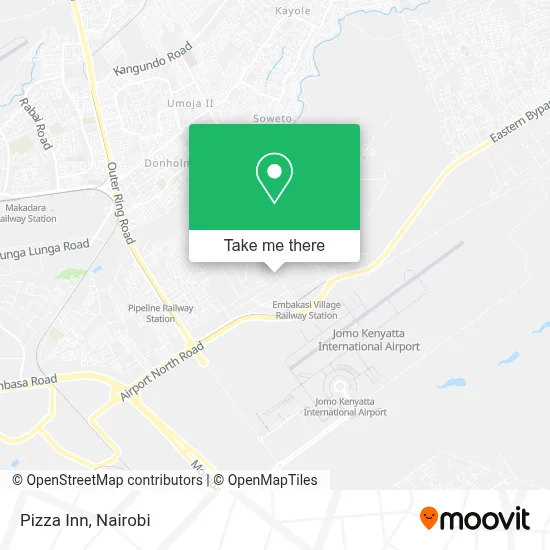 Pizza Inn map