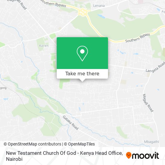 New Testament Church Of God - Kenya Head Office map