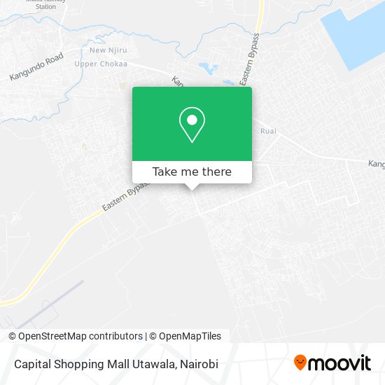 Capital Shopping Mall Utawala map