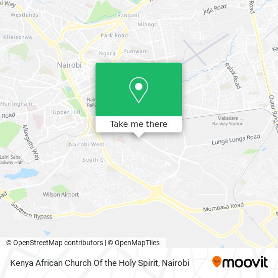 Kenya African Church Of the Holy Spirit map