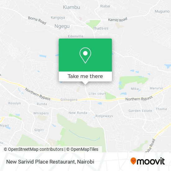 New Sarivid Place Restaurant map