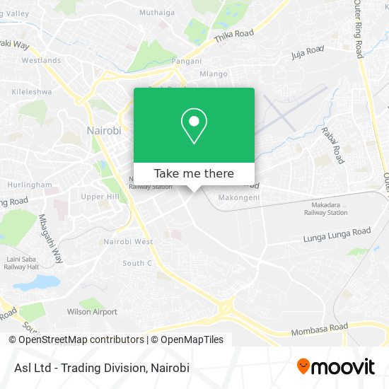 Asl Ltd - Trading Division map