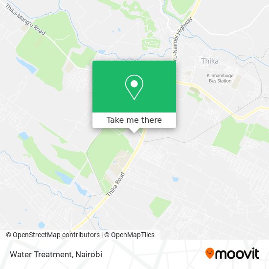 Water Treatment map
