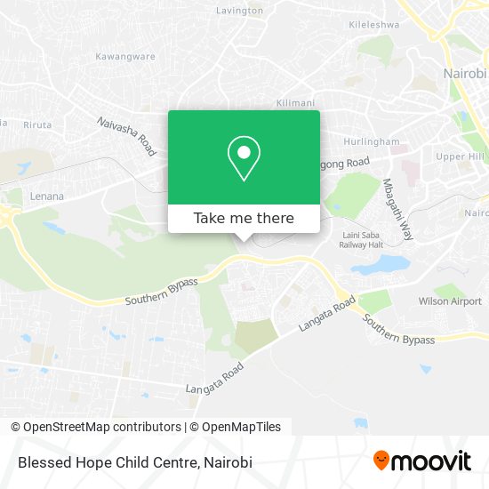 Blessed Hope Child Centre map