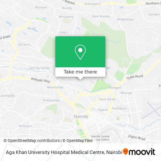 Aga Khan University Hospital Medical Centre map