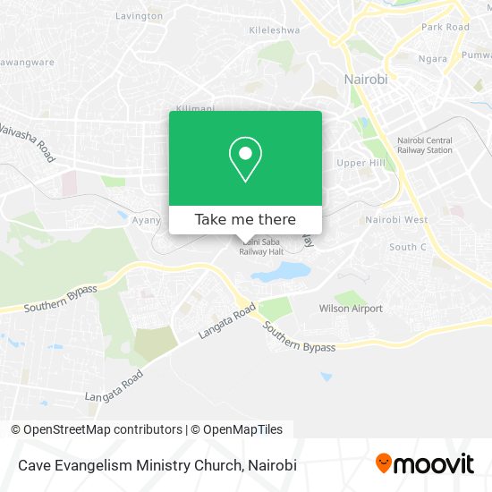 Cave Evangelism Ministry Church map
