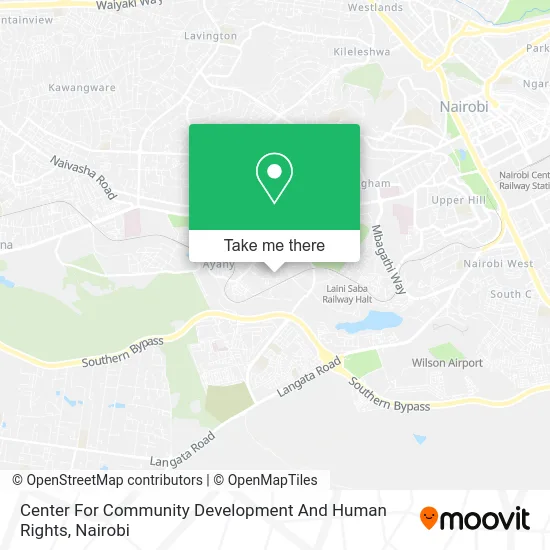 Center For Community Development And Human Rights map