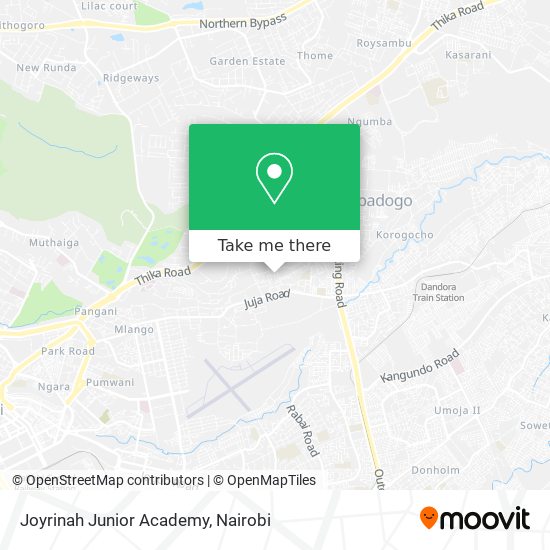 Joyrinah Junior Academy map