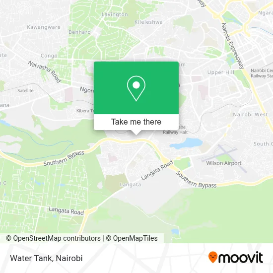Water Tank map