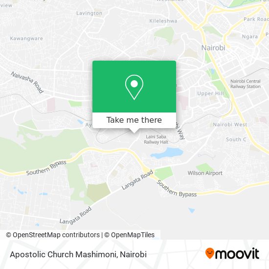 Apostolic Church Mashimoni map