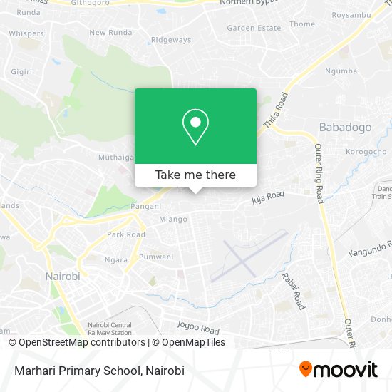 Marhari Primary School map