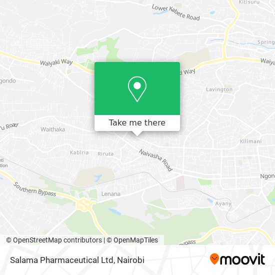 Salama Pharmaceutical Ltd map