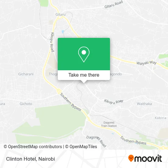 Clinton Hotel map