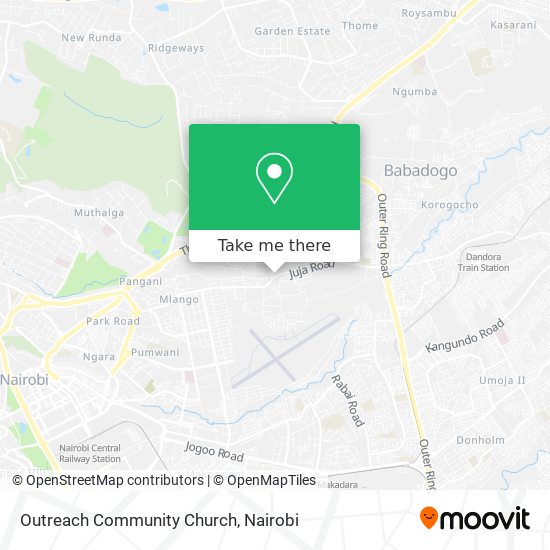 Outreach Community Church map