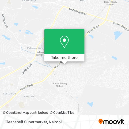 Cleanshelf Supermarket map