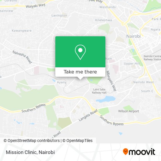 Mission Clinic map