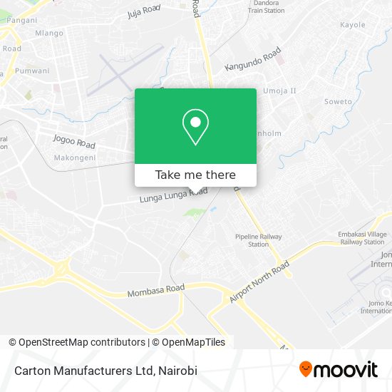 Carton Manufacturers Ltd map