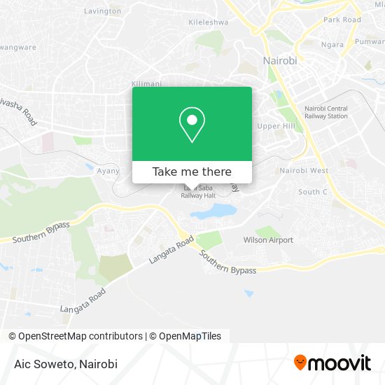 Aic Soweto map