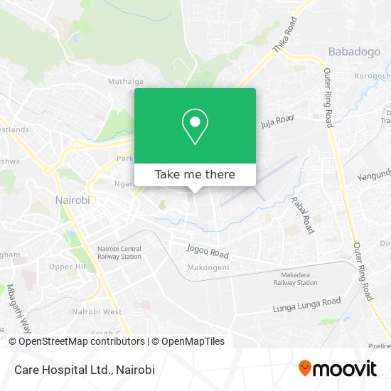 Care Hospital Ltd. map