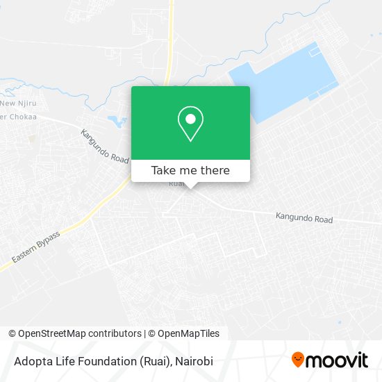 Adopta Life Foundation (Ruai) map