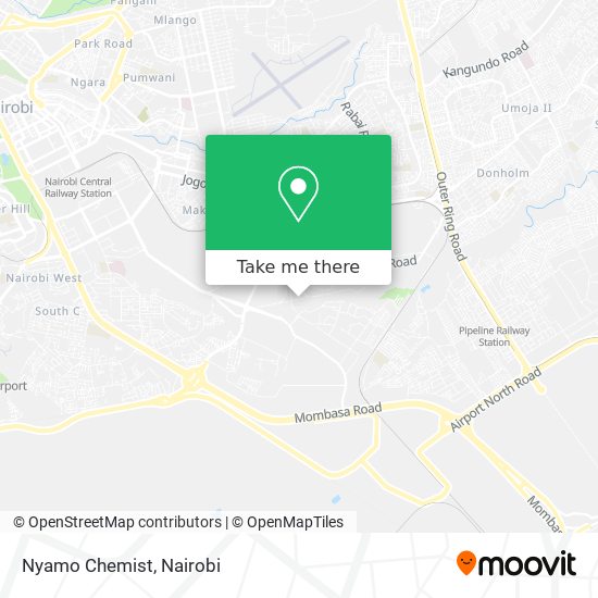 Nyamo Chemist map