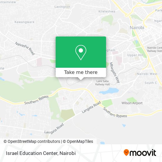 Israel Education Center map