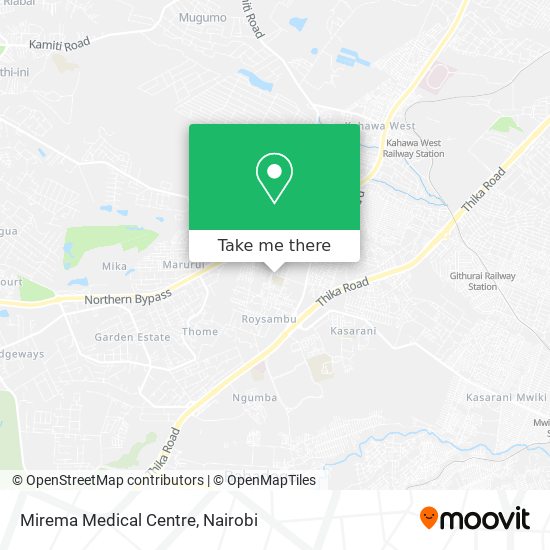 Mirema Medical Centre map