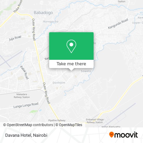 Davana Hotel map