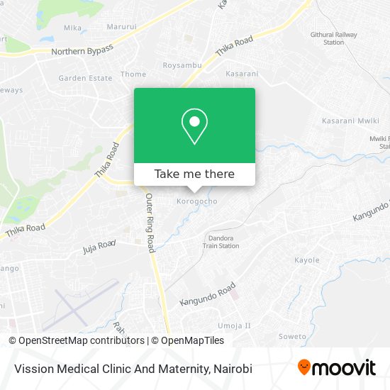 Vission Medical Clinic And Maternity map