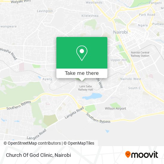 Church Of God Clinic map