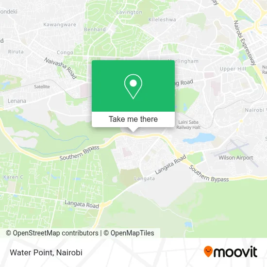 Water Point map
