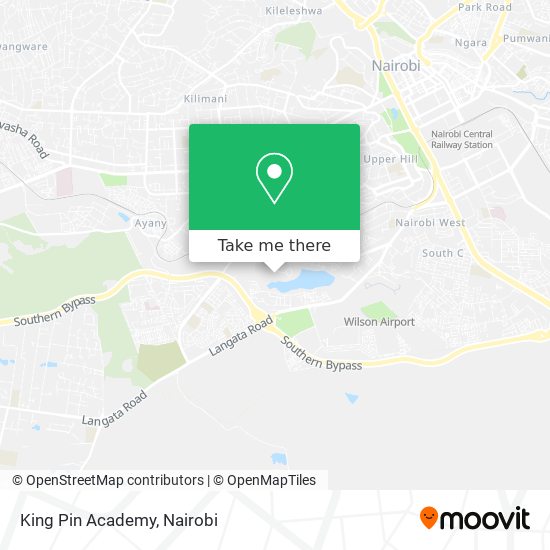 King Pin Academy map