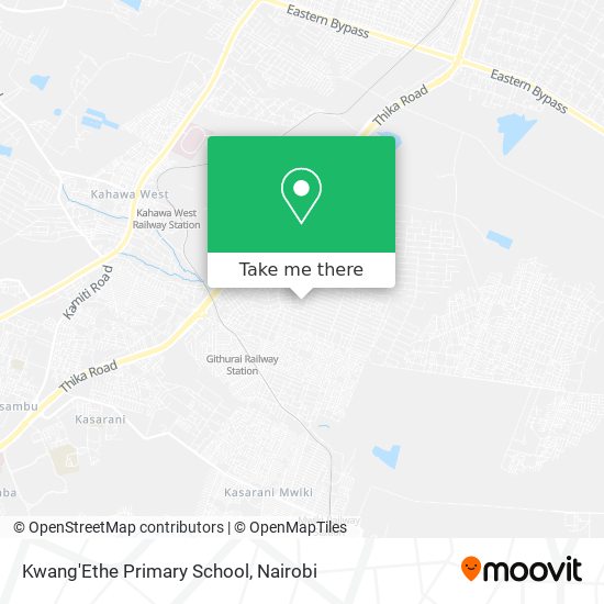 Kwang'Ethe Primary School map