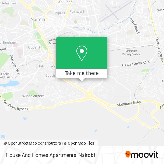 House And Homes Apartments map