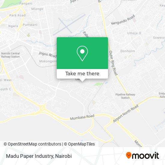Madu Paper Industry map