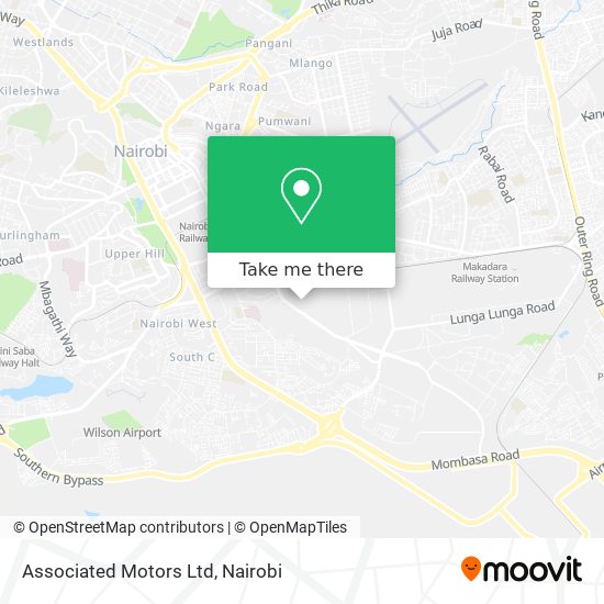 Associated Motors Ltd map