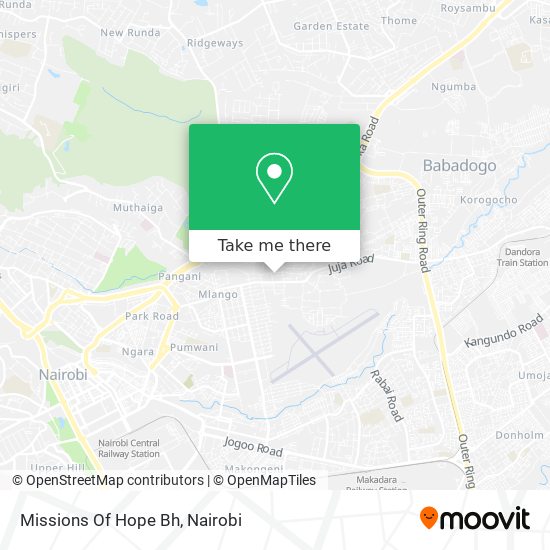 Missions Of Hope Bh map