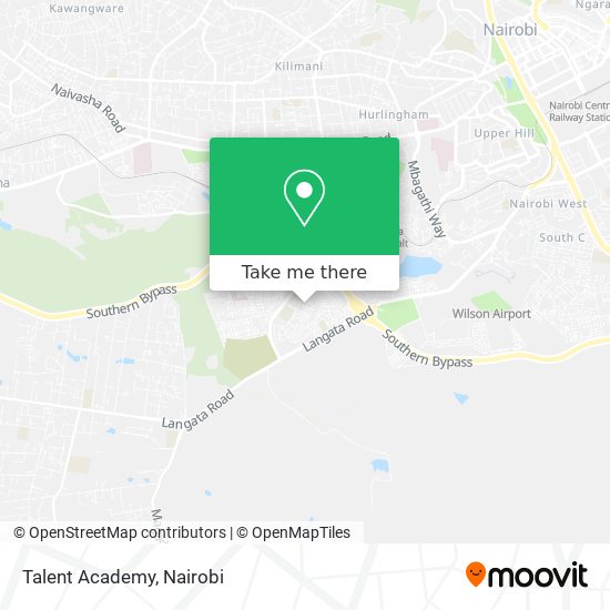 Talent Academy map
