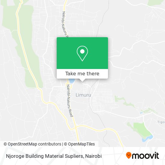 Njoroge Building Material Supliers map